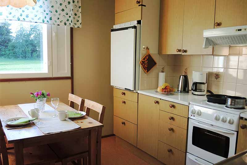 Tuukkalan tila, Küche